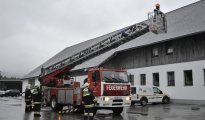 Frühjahrseinsatzübung Scharnstein Frühjahrseinsatzübung in Scharnstein