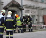 Große Brandeinsatz-Übung im Ortsteil Unter-Scharnstein Große Brandeinsatz-Übung im Ortsteil Unter-Scharnstein