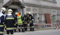 Große Brandeinsatz-Übung im Ortsteil Unter-Scharnstein Große Brandeinsatz-Übung im Ortsteil Unter-Scharnstein