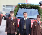 Fahrzeugsegnung bei der FF Atzbach Fahrzeugsegnung der FF Atzbach