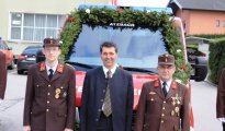 Fahrzeugsegnung bei der FF Atzbach Fahrzeugsegnung der FF Atzbach