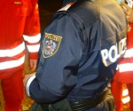 Rotes Kreuz und Polizei im Einsatz