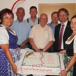 Bad Ischl: Leo Wiesinger - mit 80 immer noch aktiv beim Roten Kreuz