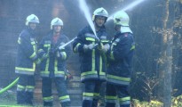 Almtaler Feuerwehren stellten ihre Schlagkraft bei der Herbstübung unter Beweis Almtaler Feuerwehren stellten ihre Schlagkraft bei der Herbstübung unter Beweis
