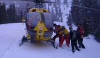 Schwerer Skiunfall am Kasberg | Foto: ÖAMTC Schwerer Skiunfall am Kasberg | Foto: ÖAMTC