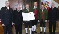 Ehrung für die Trachtenkapelle Fornach Ehrung für die Trachtenkapelle Fornach