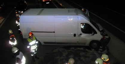 Erneut Unfall auf Westautobahn bei Regau