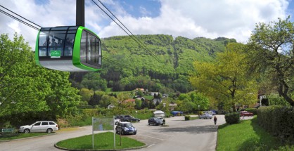 Spatenstich am Grünberg: Auf den Gmundner Hausberg führt künftig moderne Pendelbahn Spatenstich am Grünberg: Auf den Gmundner Hausberg führt künftig moderne Pendelbahn