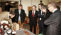 Ministerieller Kurzbesuch an der HTL Hallstatt Ministerieller Kurzbesuch an der HTL Hallstatt