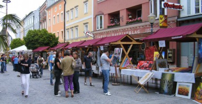 Vöcklabrucker FuZo wurde zum "Platz der Künstler" Vöcklabrucker FuZo wurde zum "Platz der Künstler"