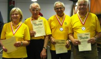 24. Seniorenbund Bezirks-Asphaltstockmeisterschaft in Pinsdorf