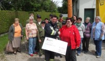 "Maibaum-Spende" an Feuerwehr Oberweis