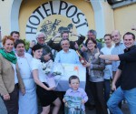 Chefkellner Gerhard Ulz nach 13 Jahren im Landhotel Post in den verdienten Ruhestand verabschiedet