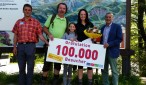 100.000ster Besucher dieser Sommersaison am Dachstein Krippenstein begrüßt