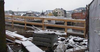 Baufortschritt StadtRegioTram KW 16/2017