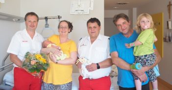 Der kleine Christoph hatte es besonders eilig