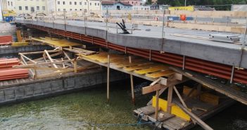 Baufortschritt StadtRegioTram KW 28/2017