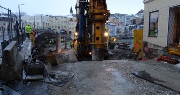 Baufortschritt StadtRegioTram KW 4/2018