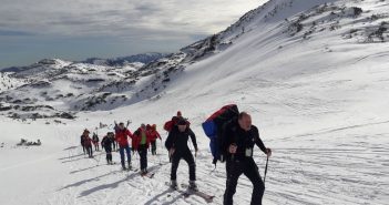 Lawinenübung der Bergrettung Ebensee