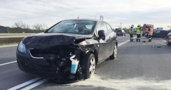 Verkehrsunfall auf der B1 in Redlham mit 3 Verletzten