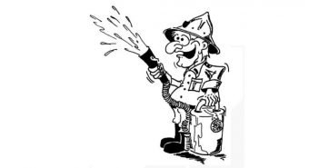 Feuerlöscherprüfung bei der FF Jainzen