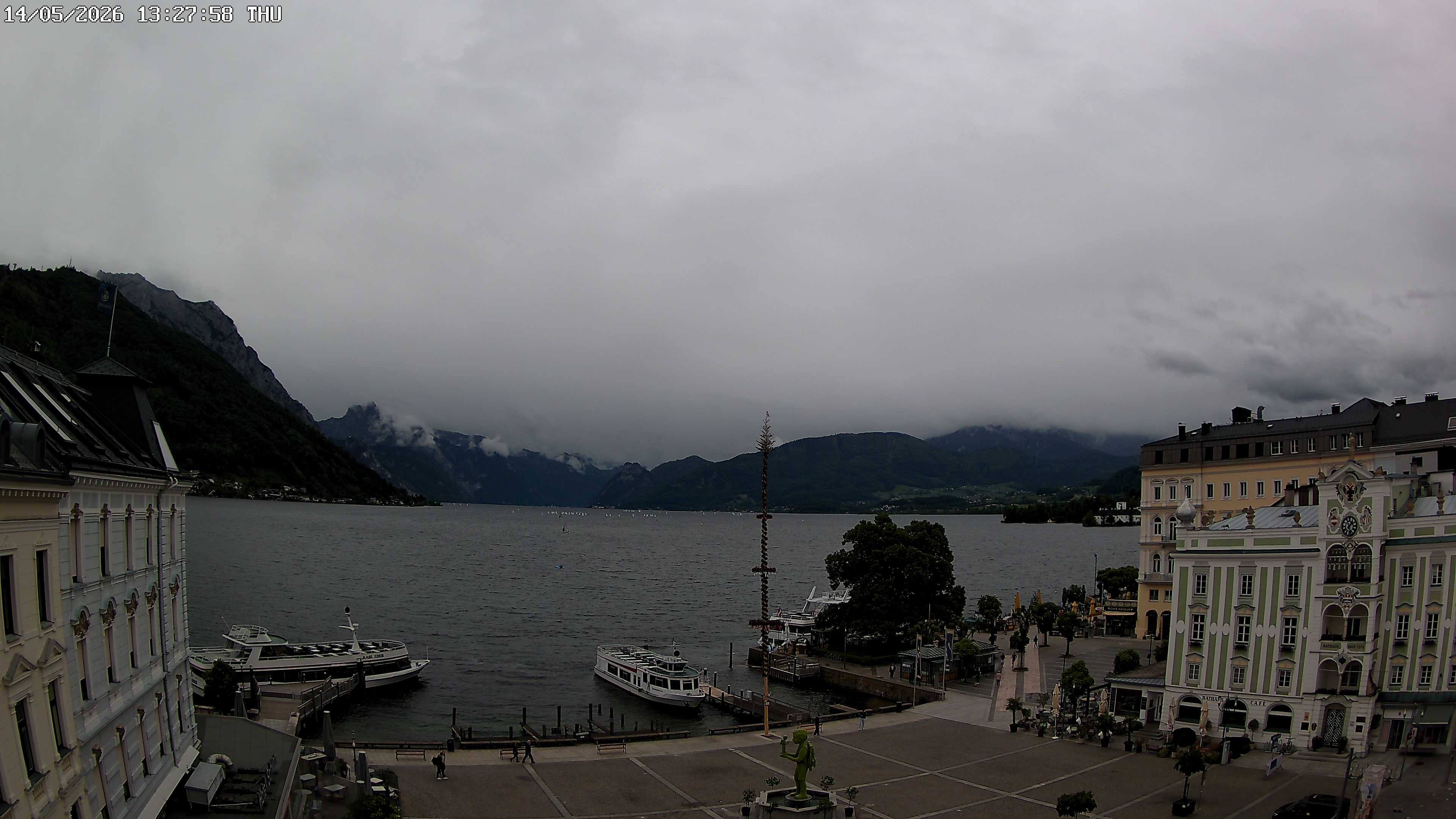 Webcam Rathausplatz Gmunden Webcam Rathausplatz Gmunden