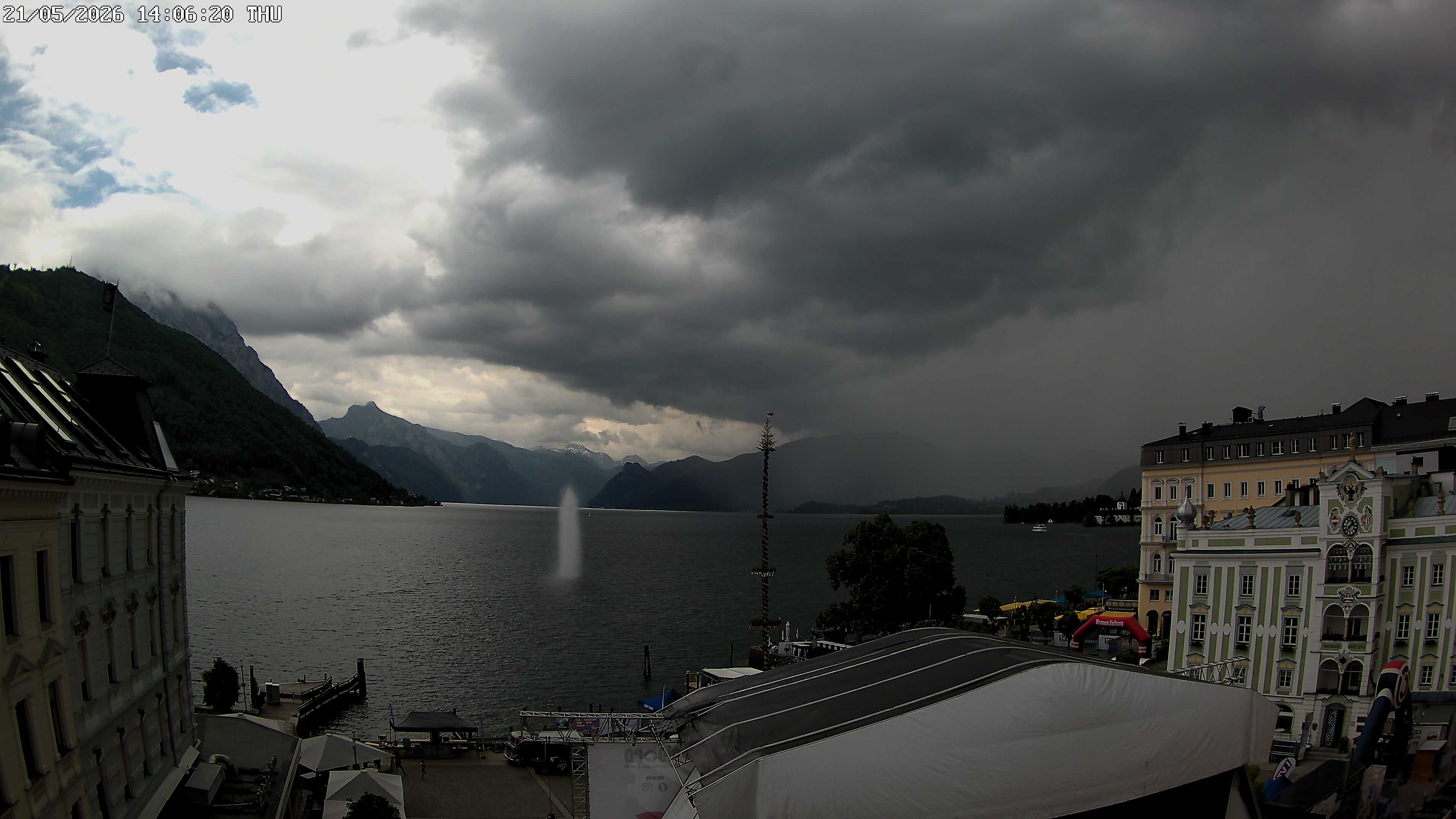 Webcam Rathausplatz Gmunden