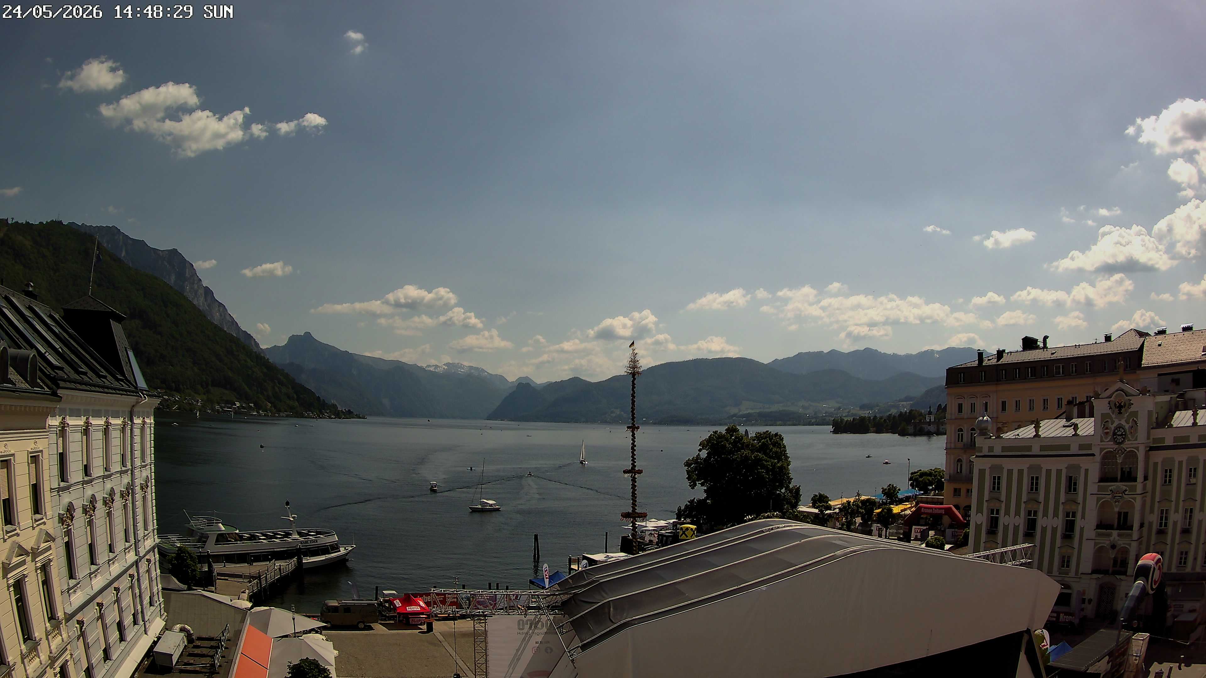 Webcam Rathausplatz Gmunden