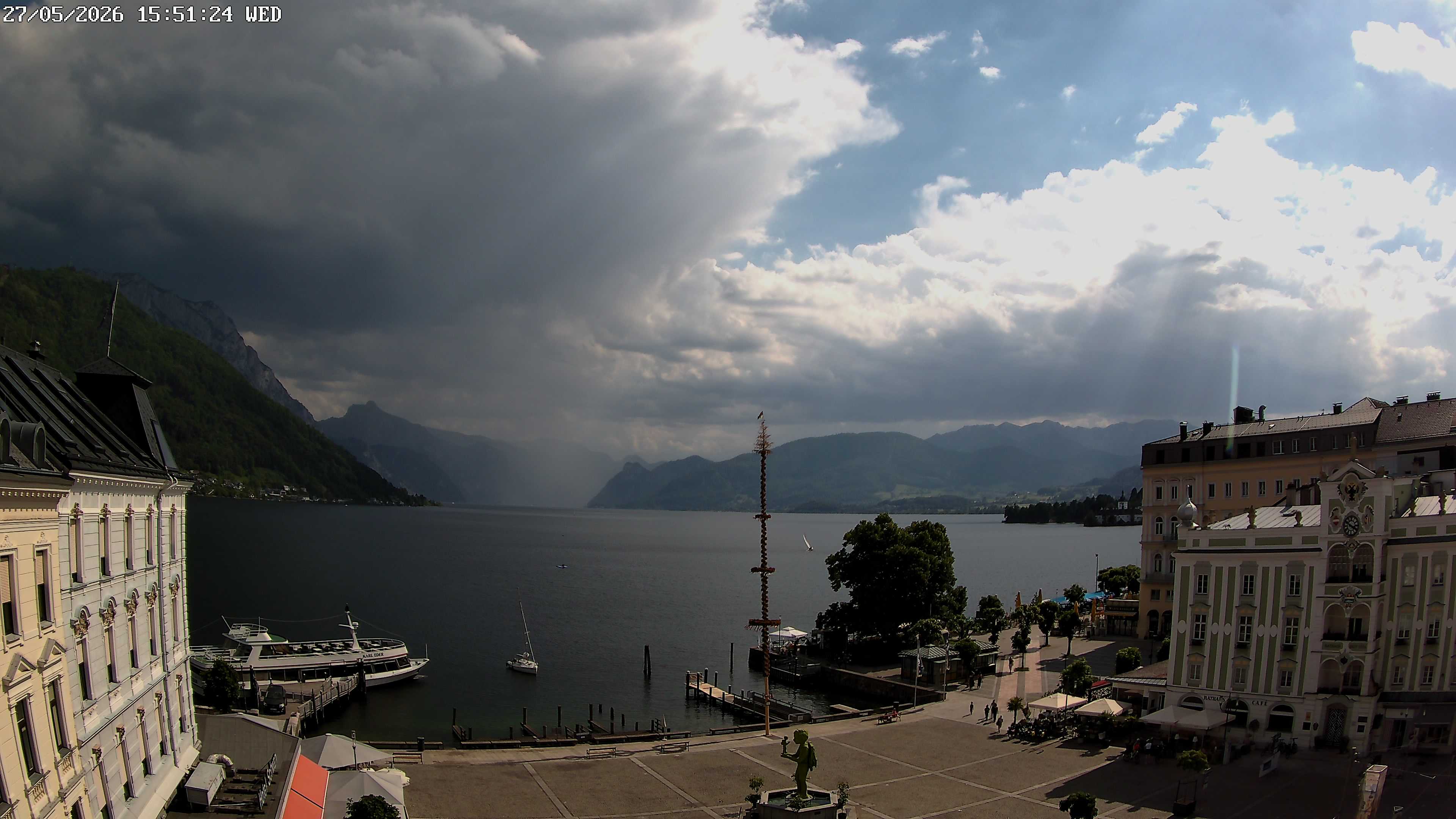 Webcam Rathausplatz Gmunden