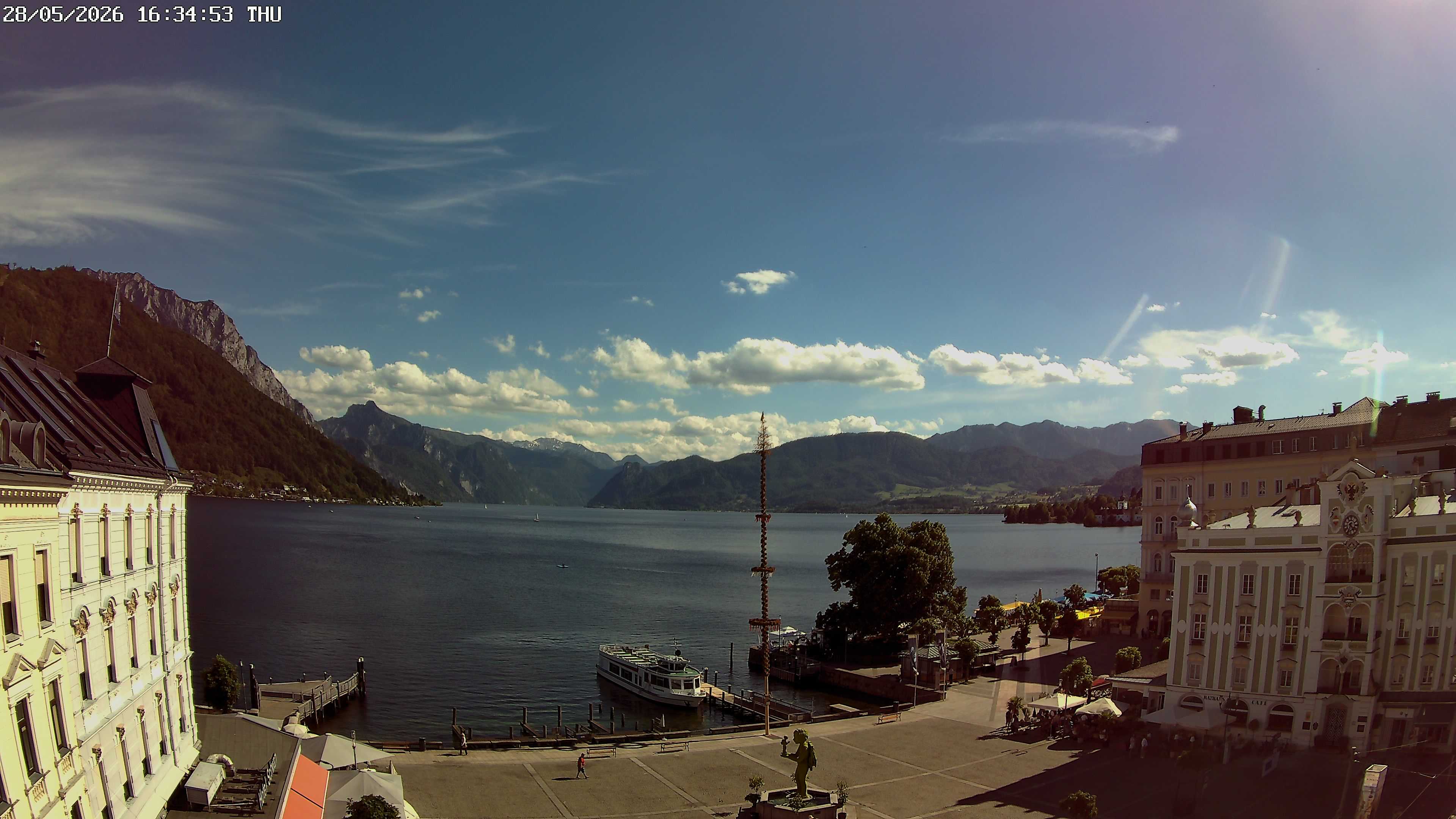 Webcam Rathausplatz Gmunden