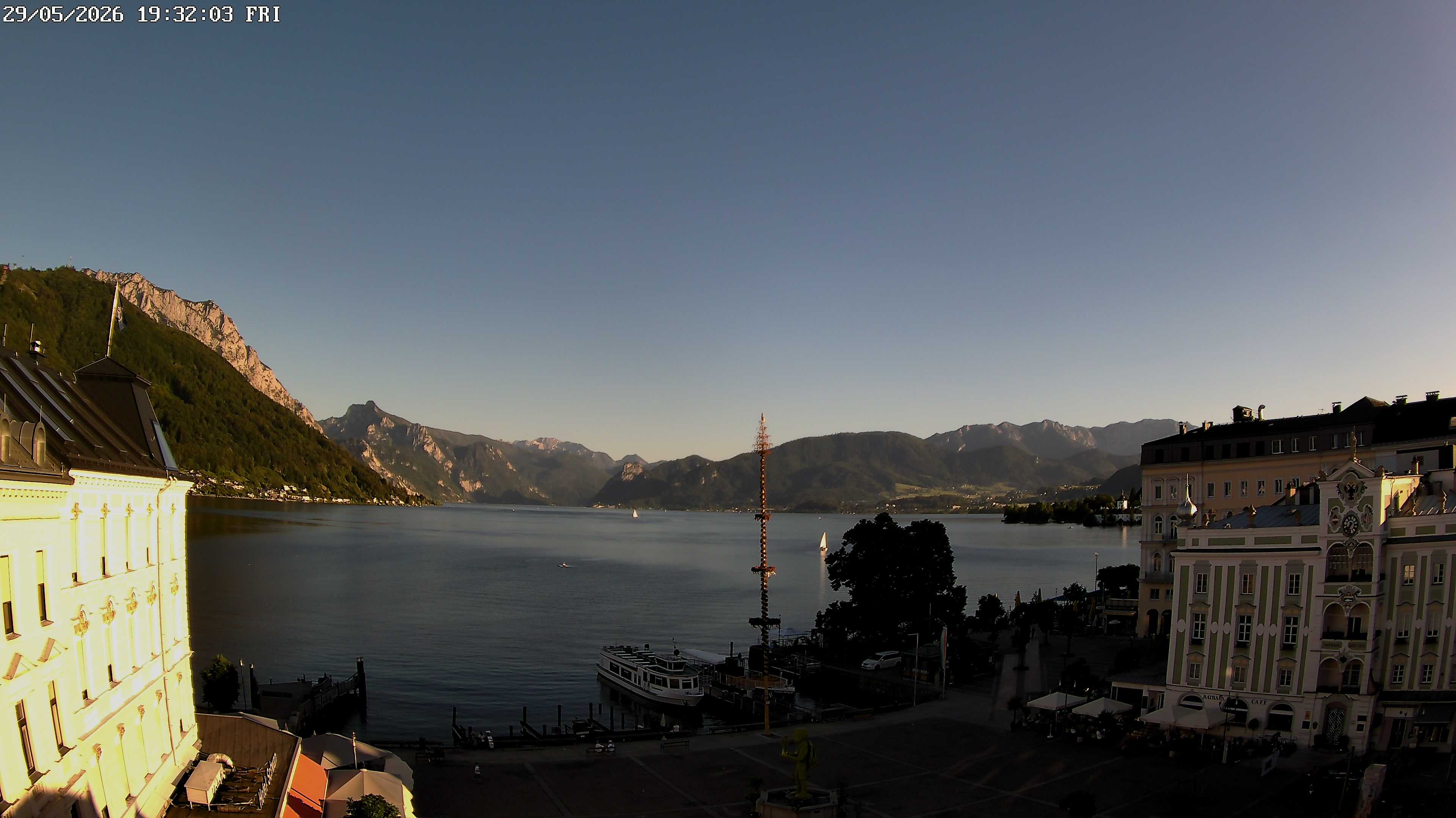Webcam Rathausplatz Gmunden
