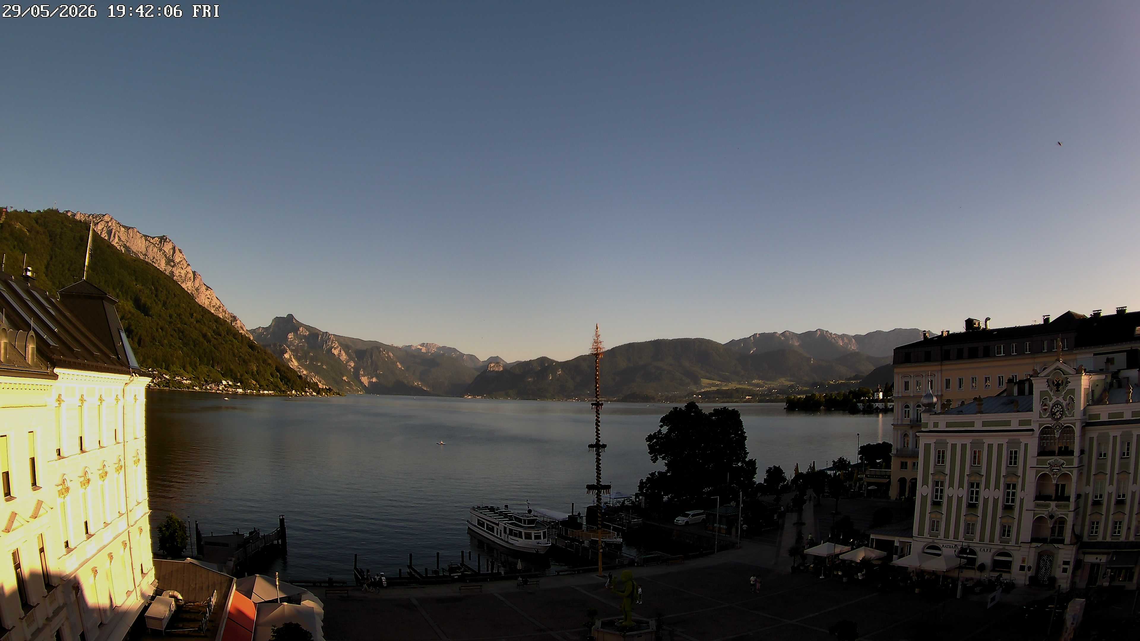Webcam Rathausplatz Gmunden