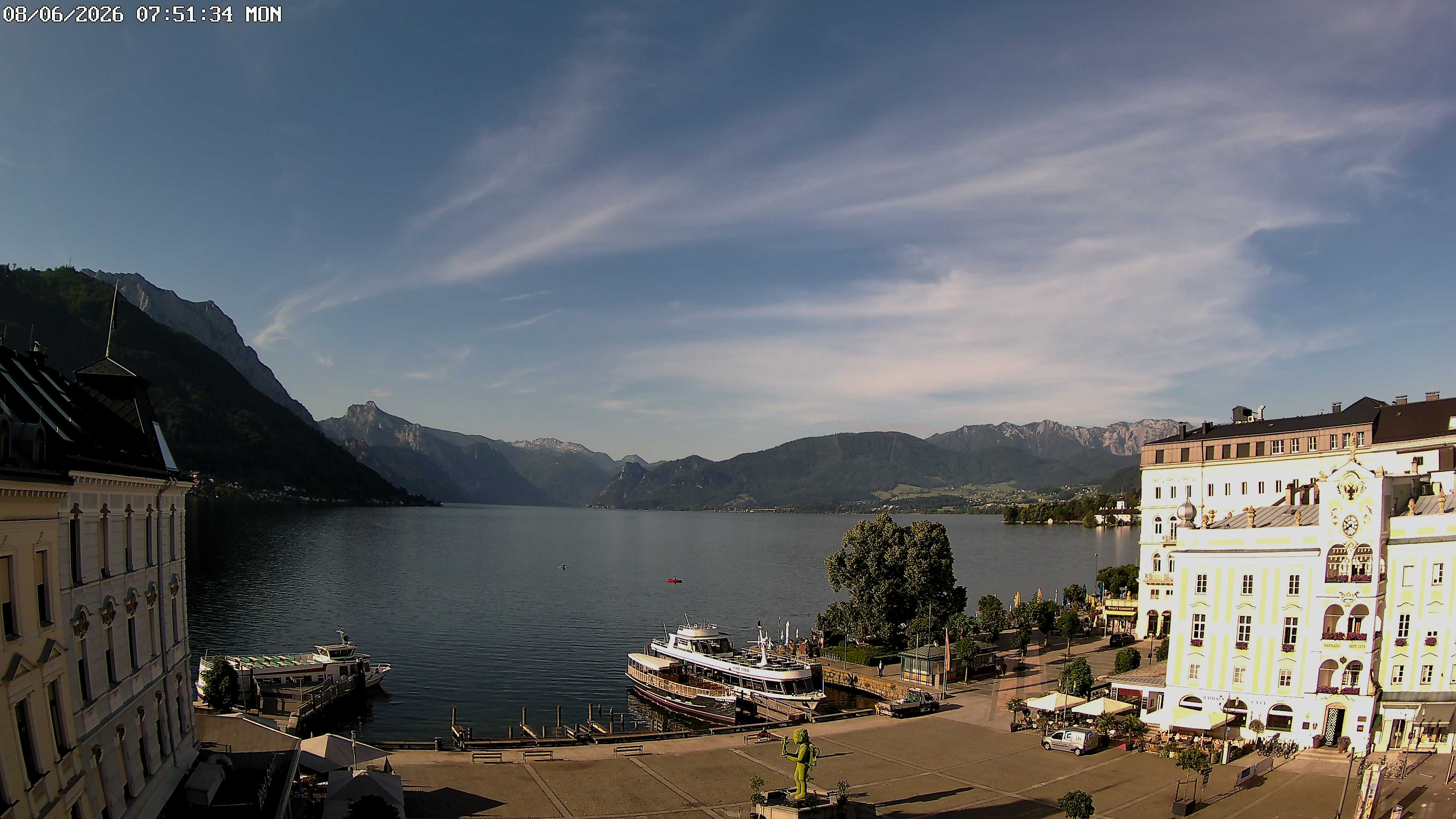 Webcam Rathausplatz Gmunden