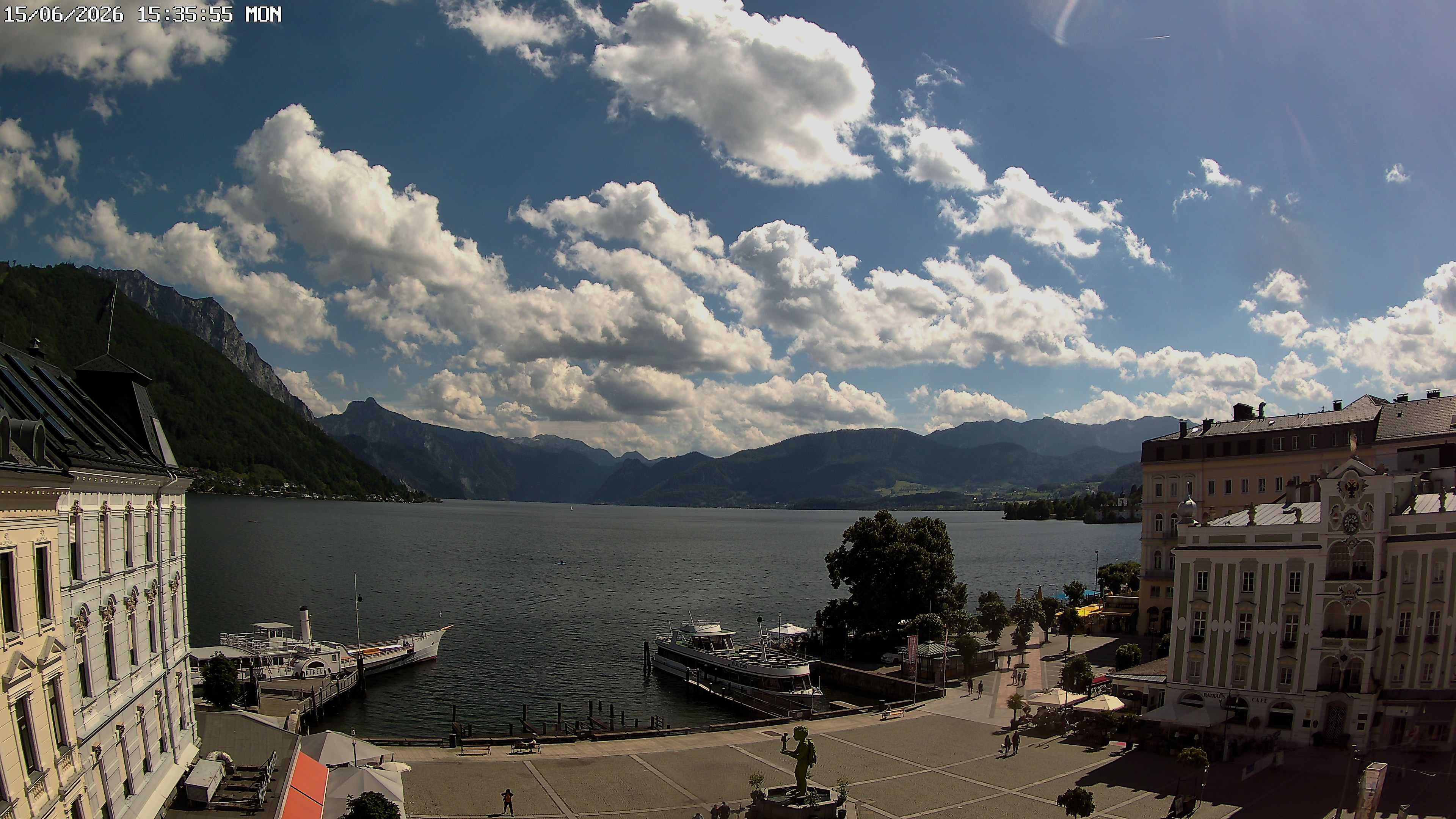 Webcam Rathausplatz Gmunden
