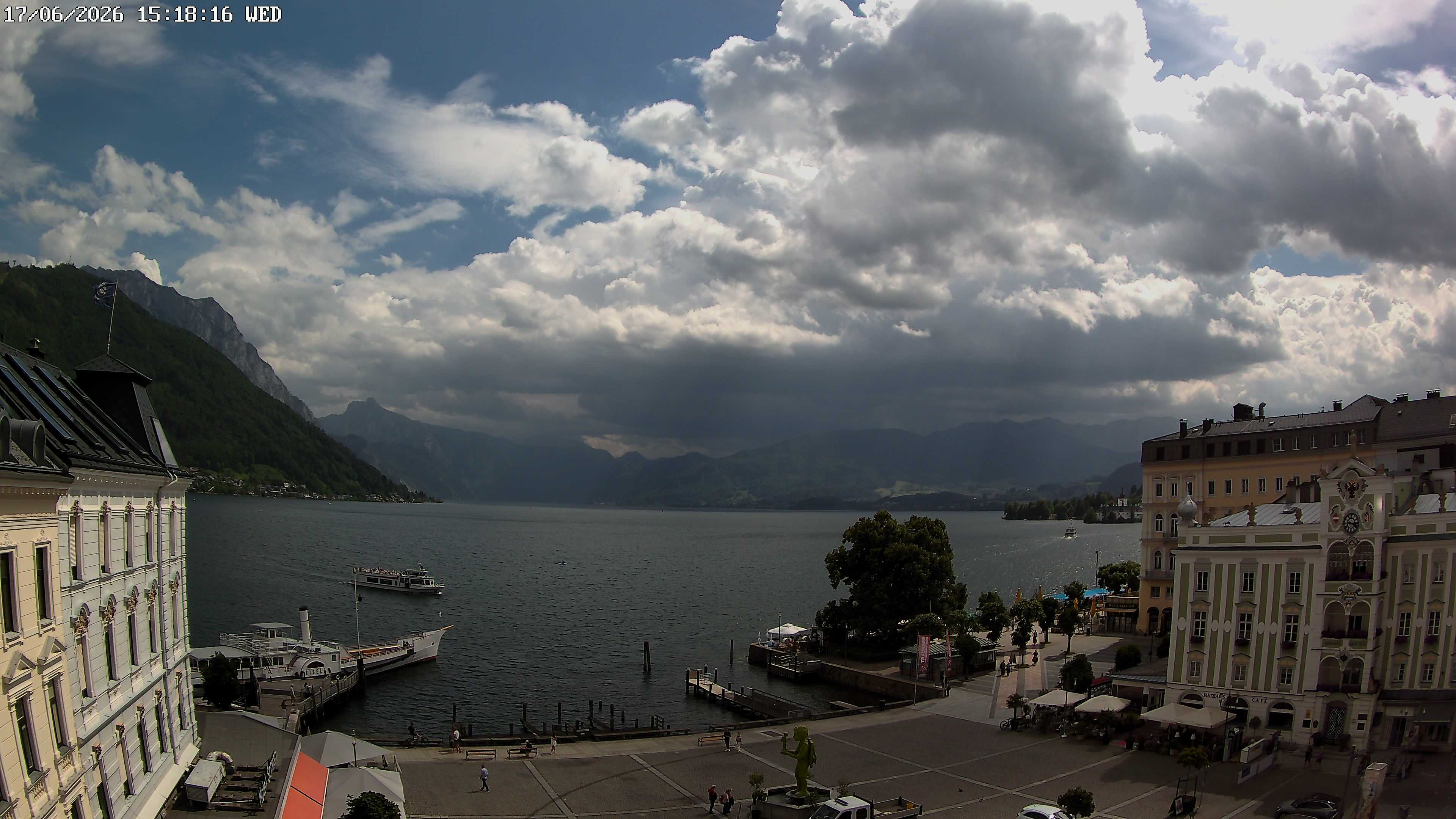 Webcam Rathausplatz Gmunden