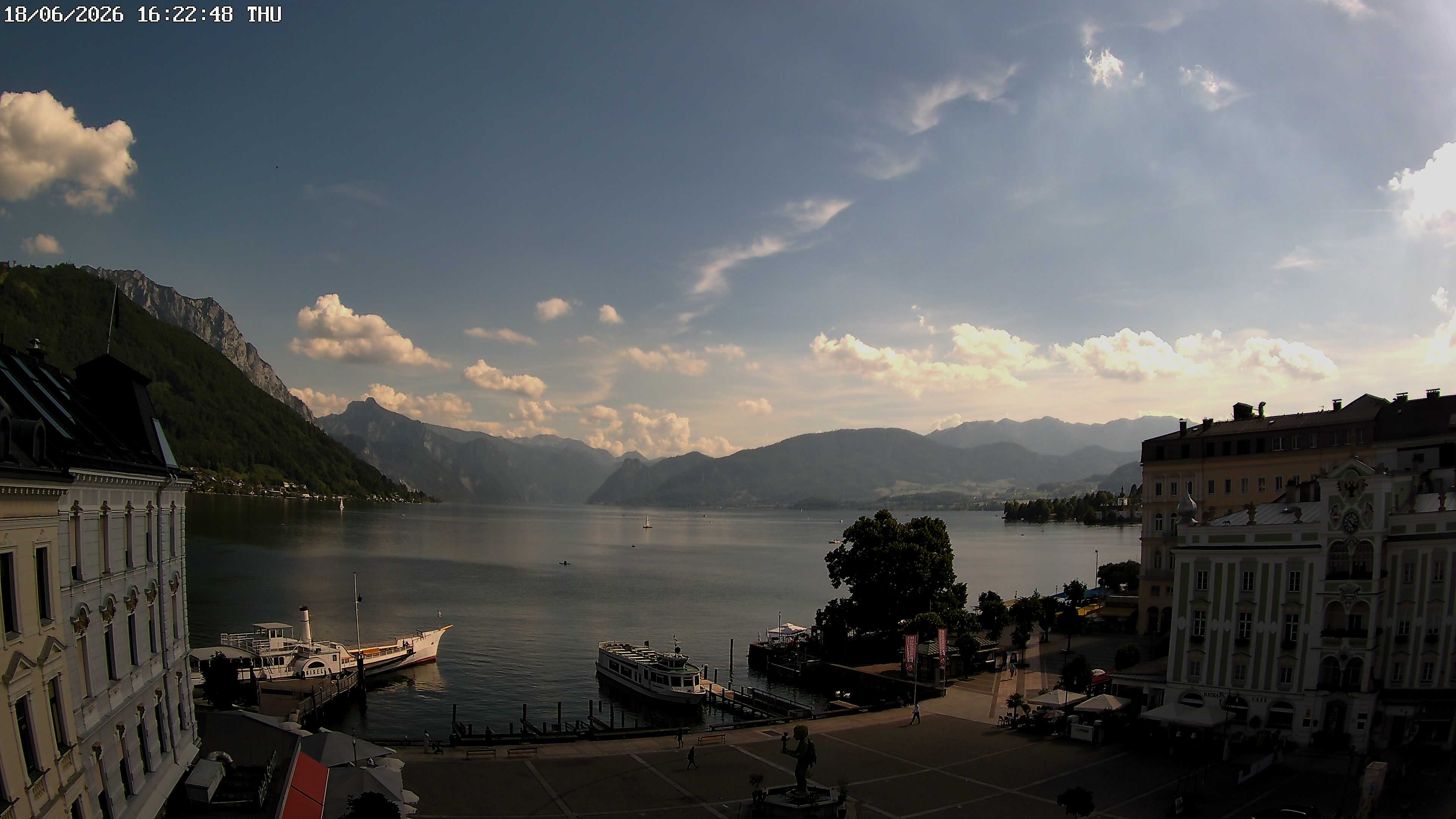 Webcam Rathausplatz Gmunden