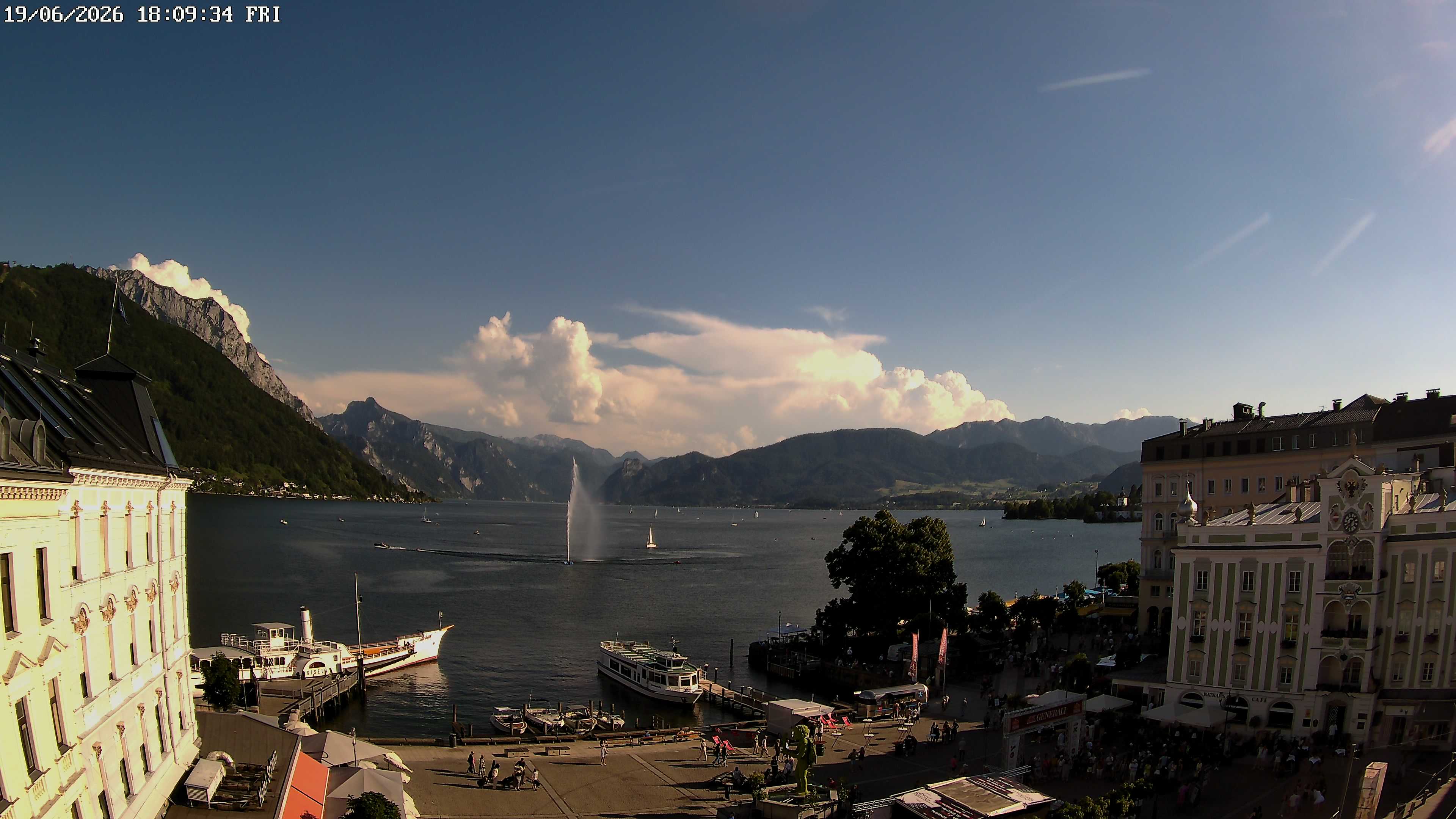 Webcam Rathausplatz Gmunden