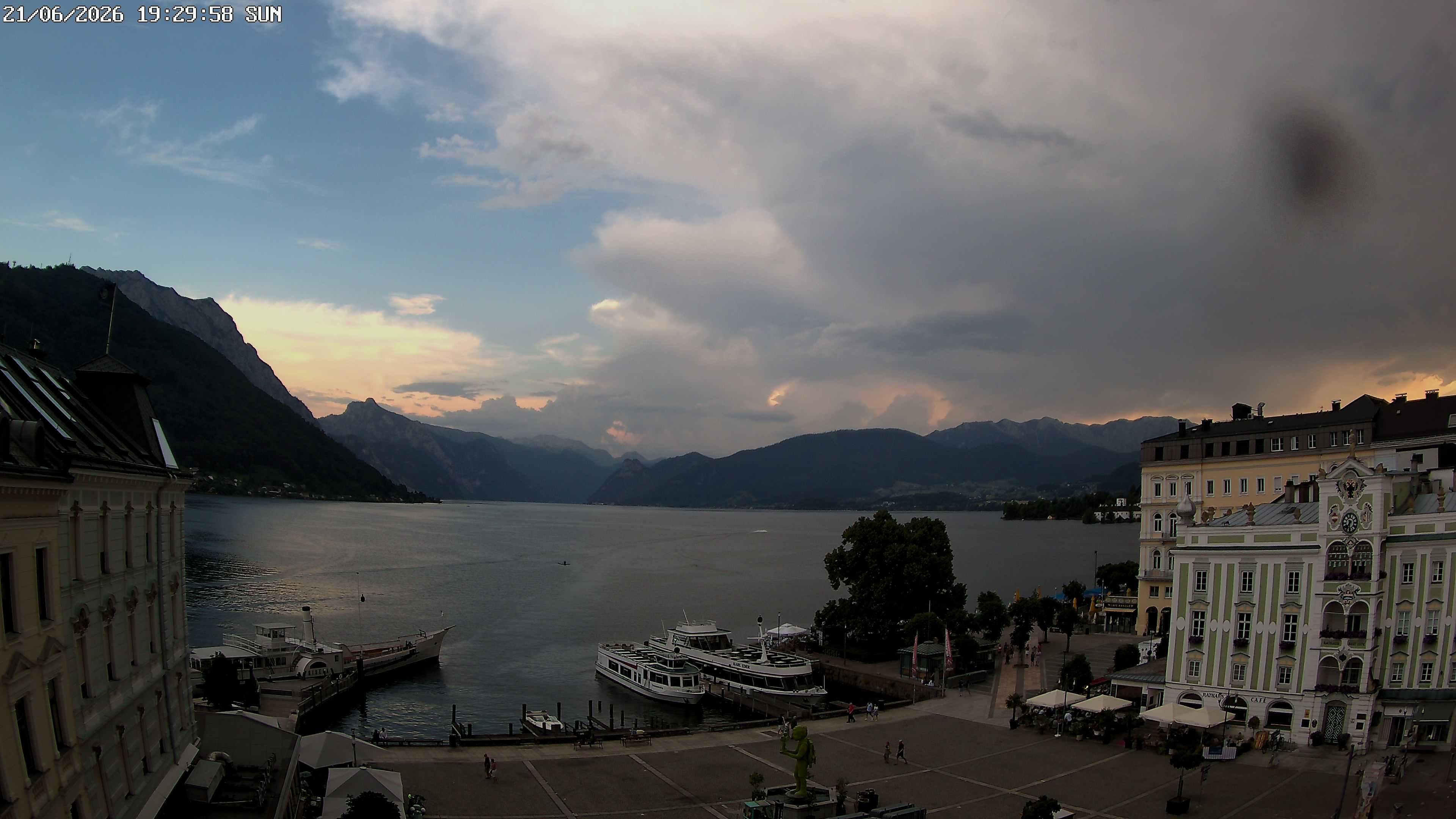 Webcam Rathausplatz Gmunden