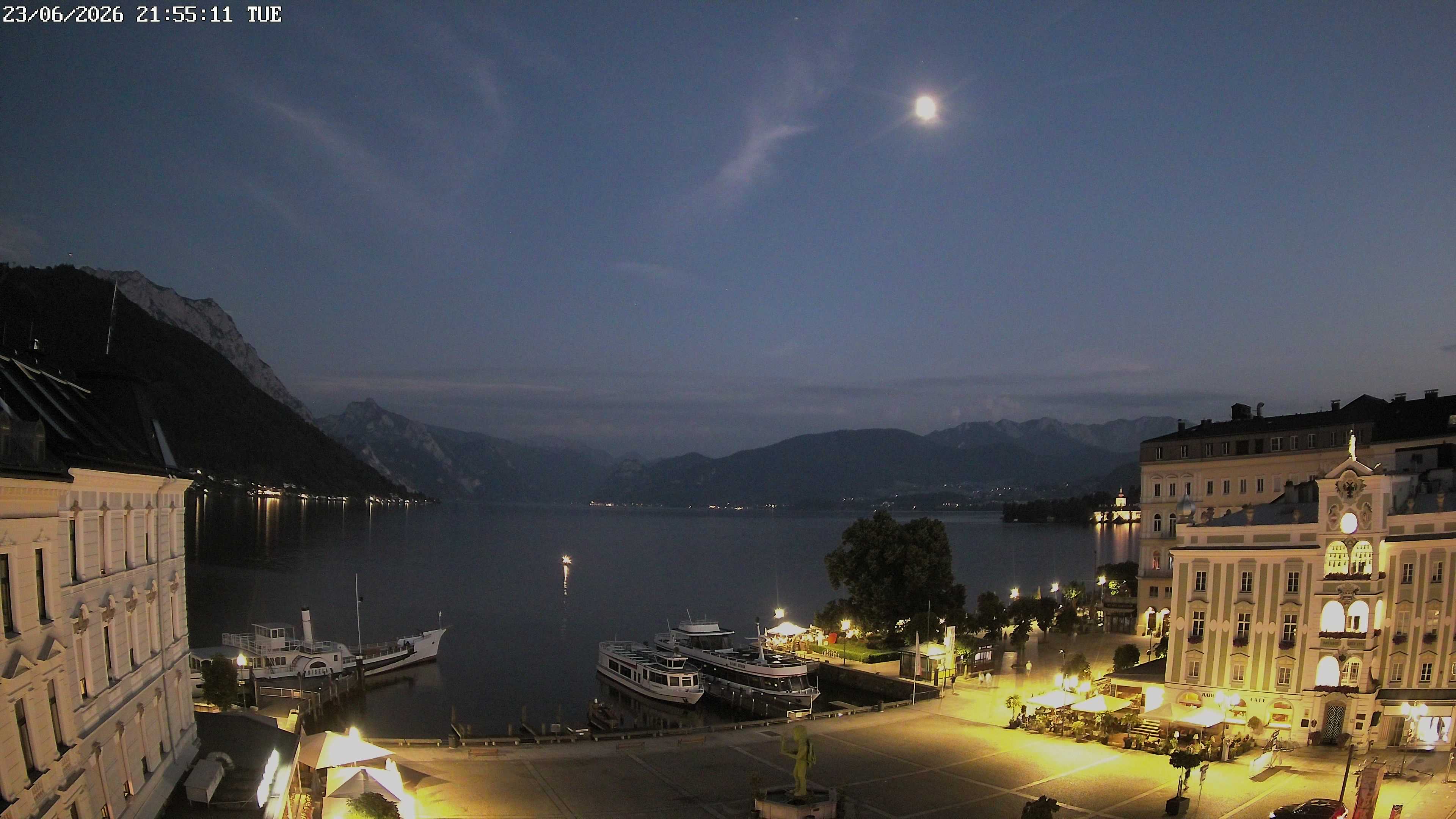 Webcam Rathausplatz Gmunden