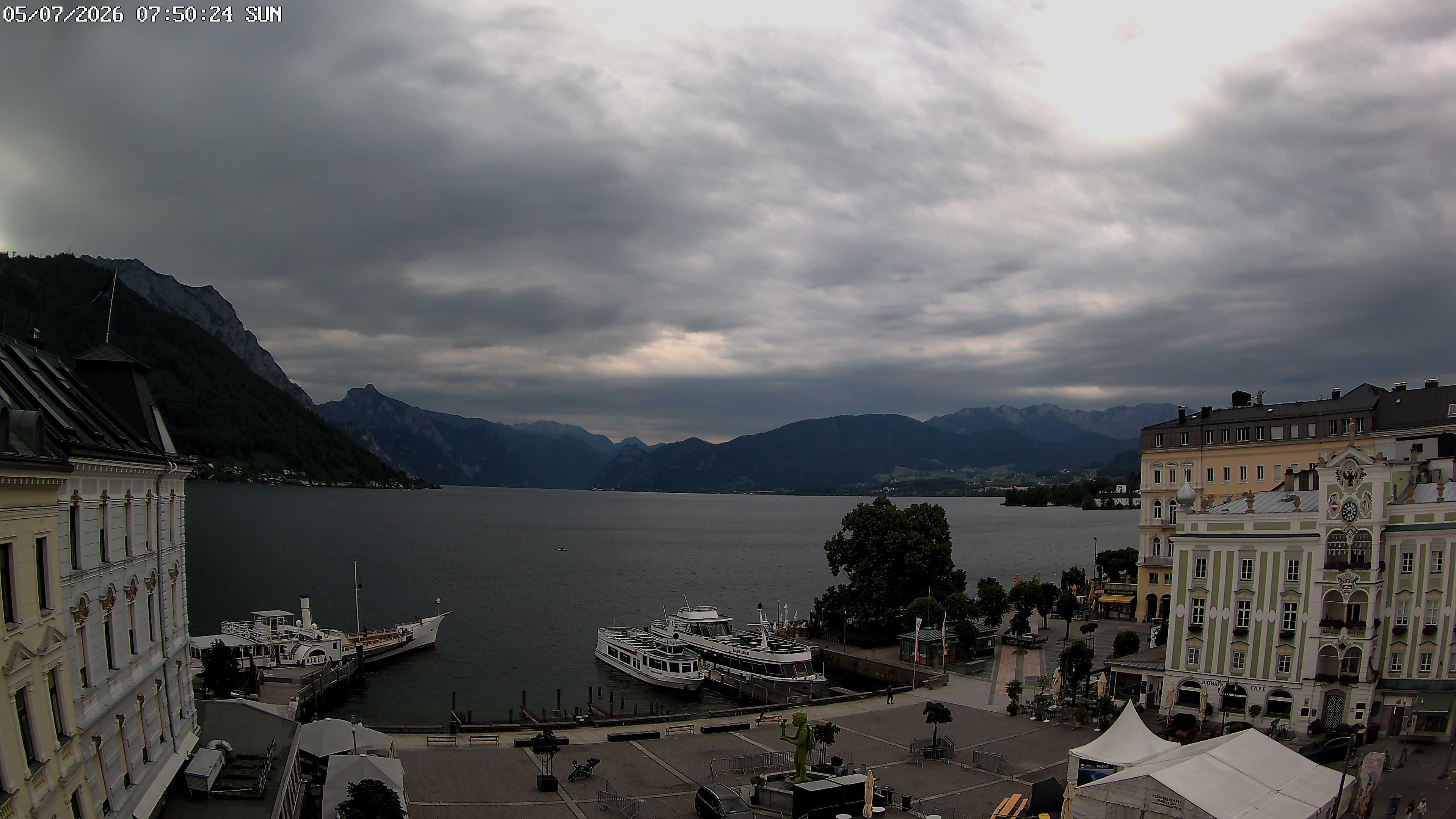 Webcam Rathausplatz Gmunden