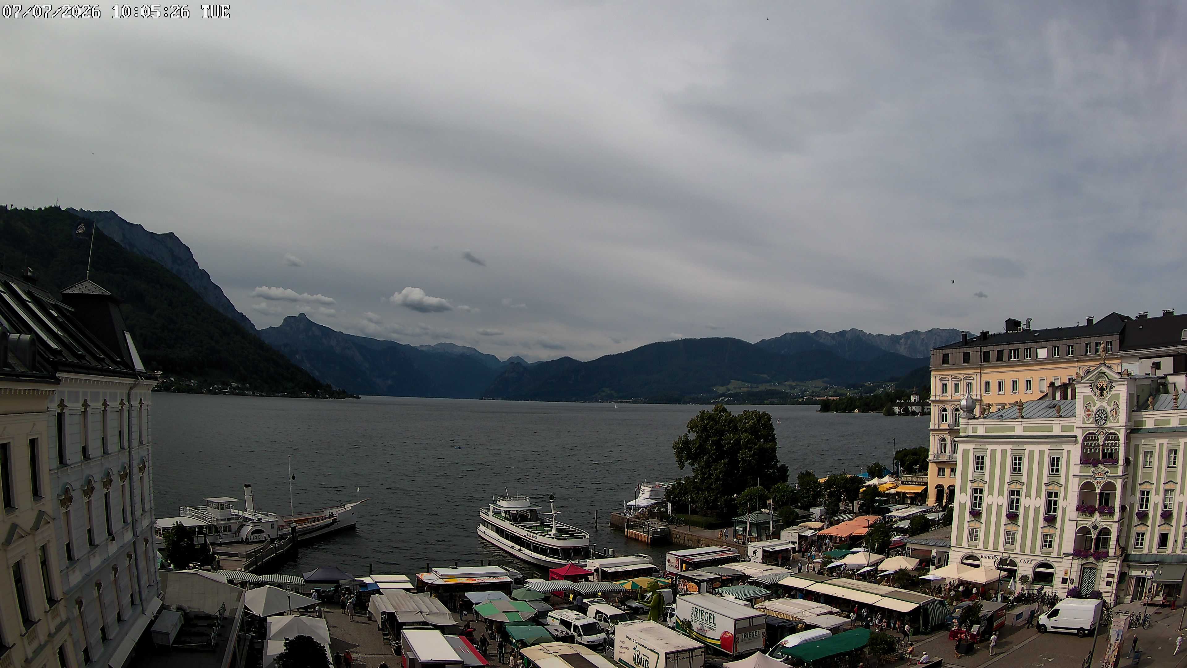 Webcam Rathausplatz Gmunden