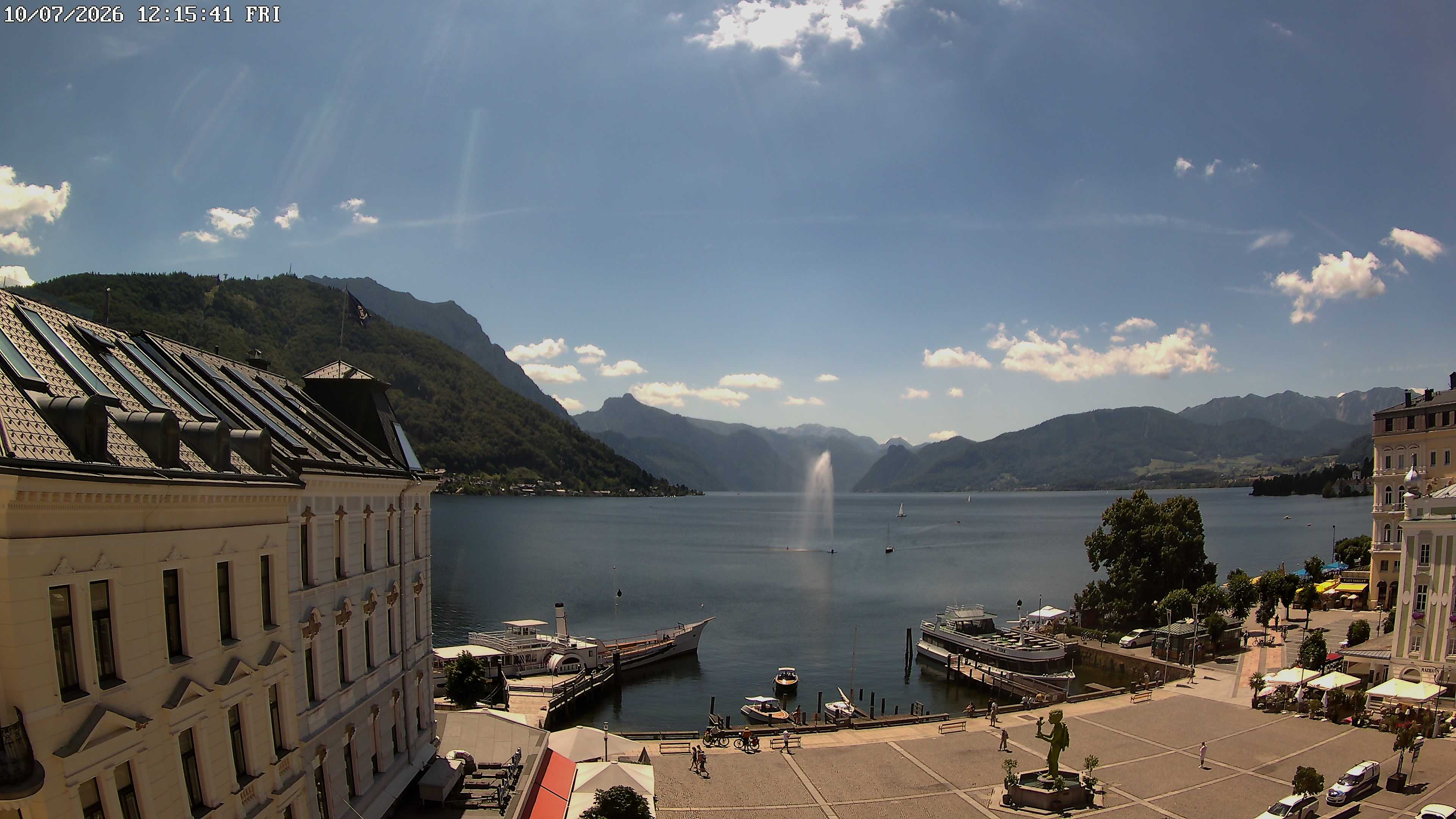 Webcam Rathausplatz Gmunden