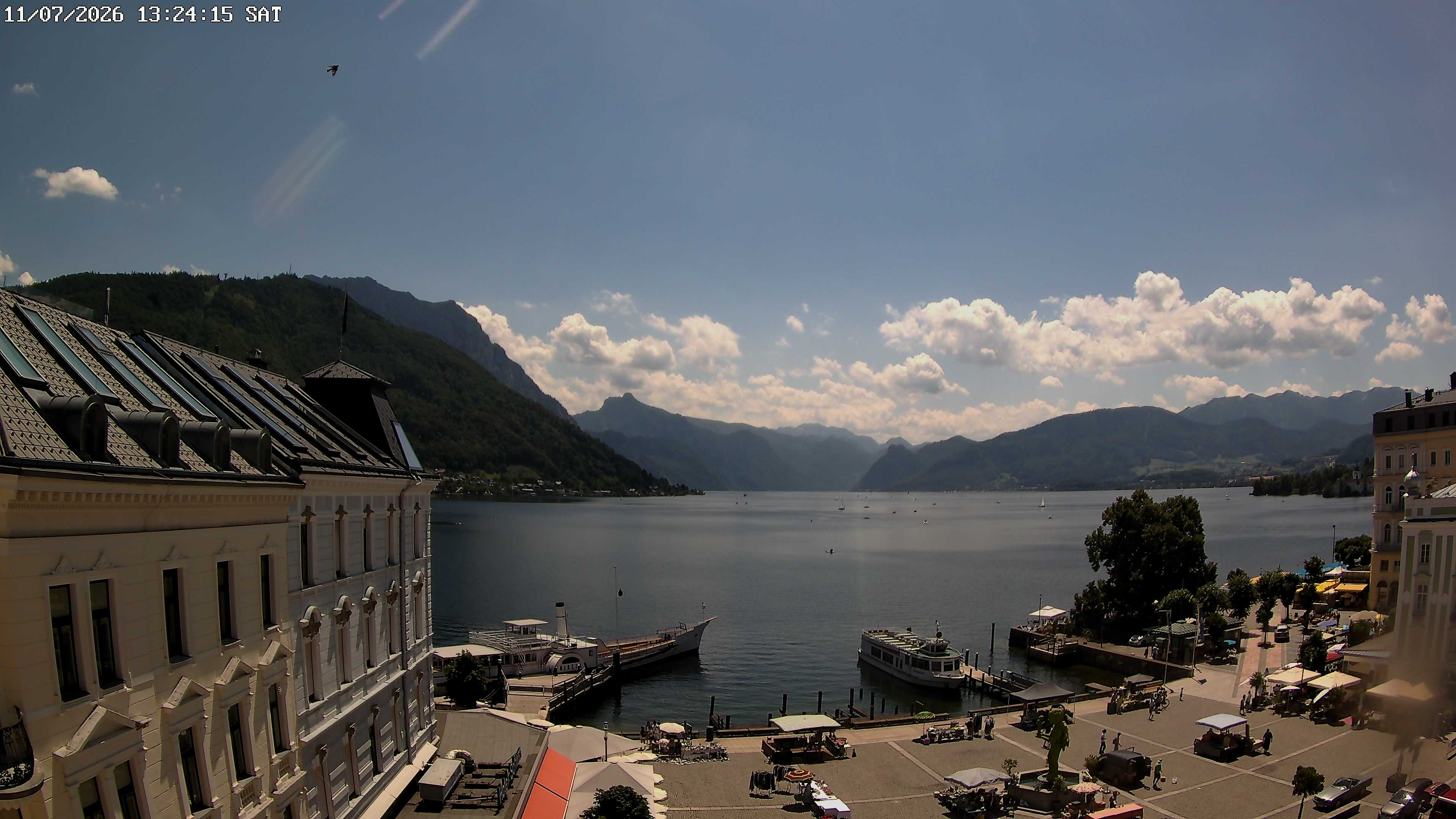 Webcam Rathausplatz Gmunden