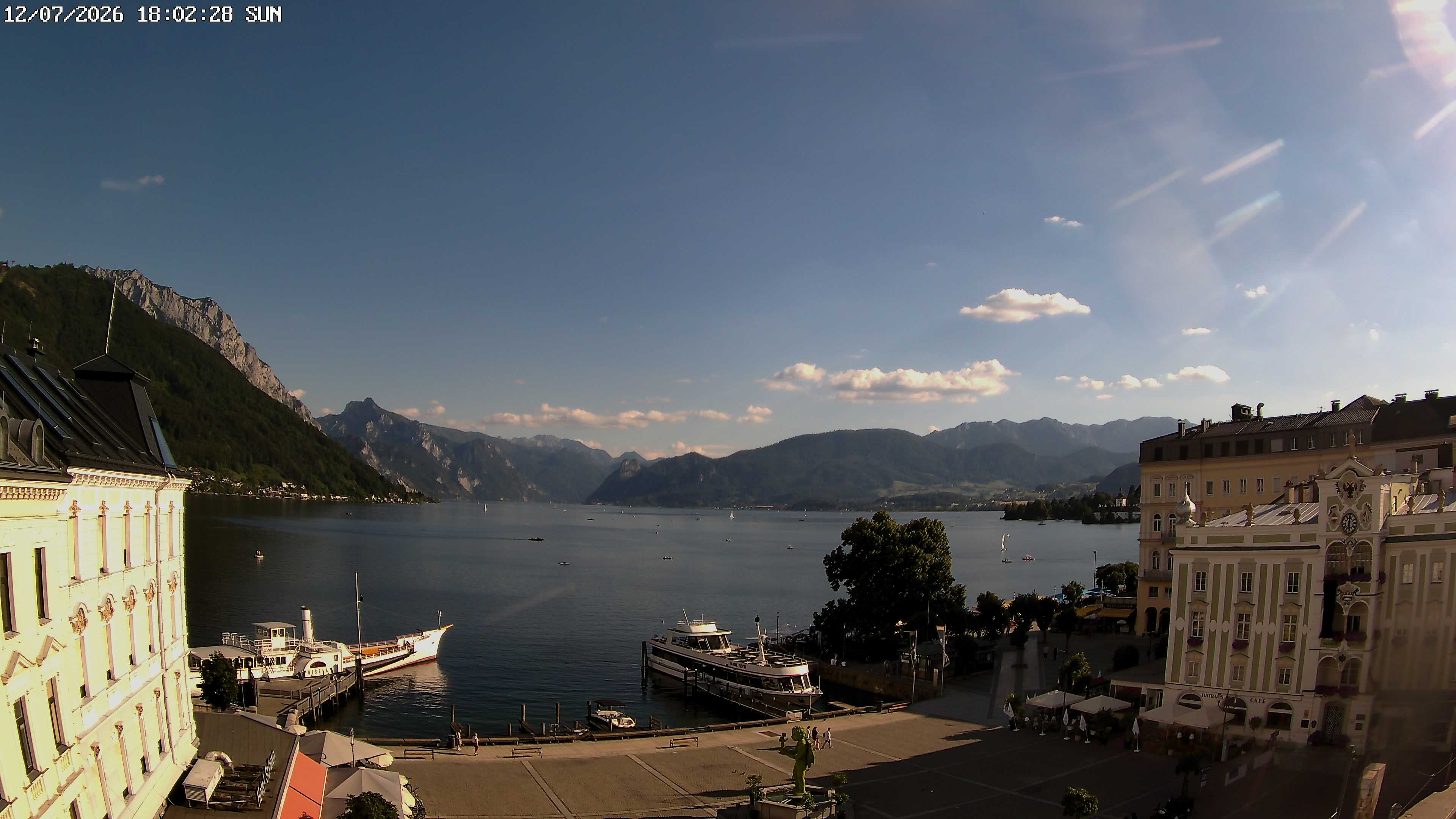 Webcam Rathausplatz Gmunden