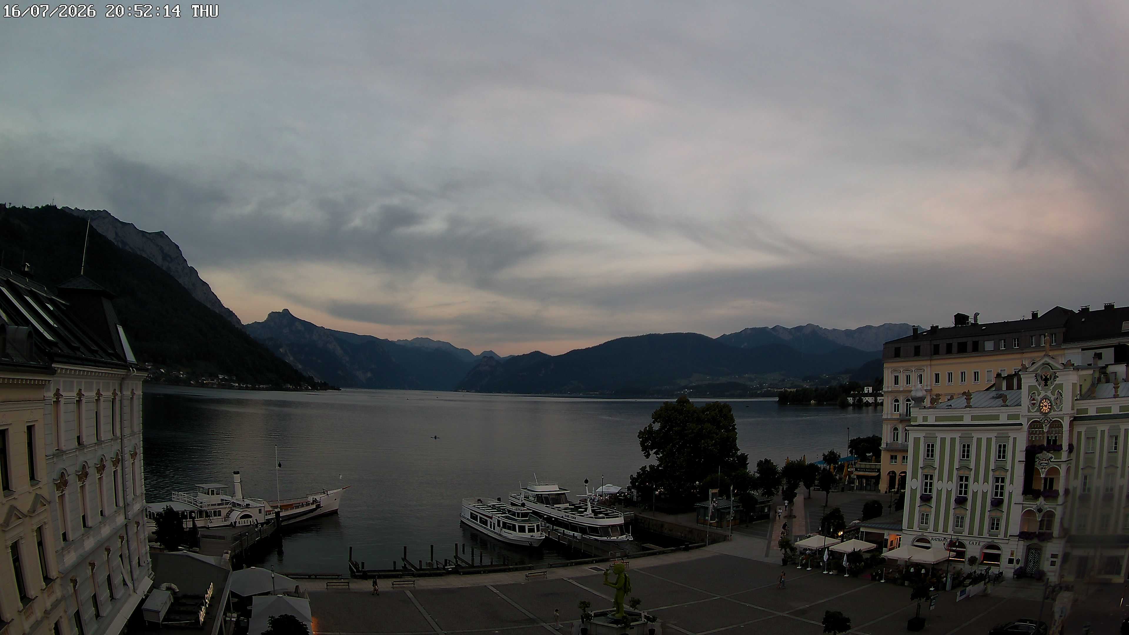 Webcam Rathausplatz Gmunden