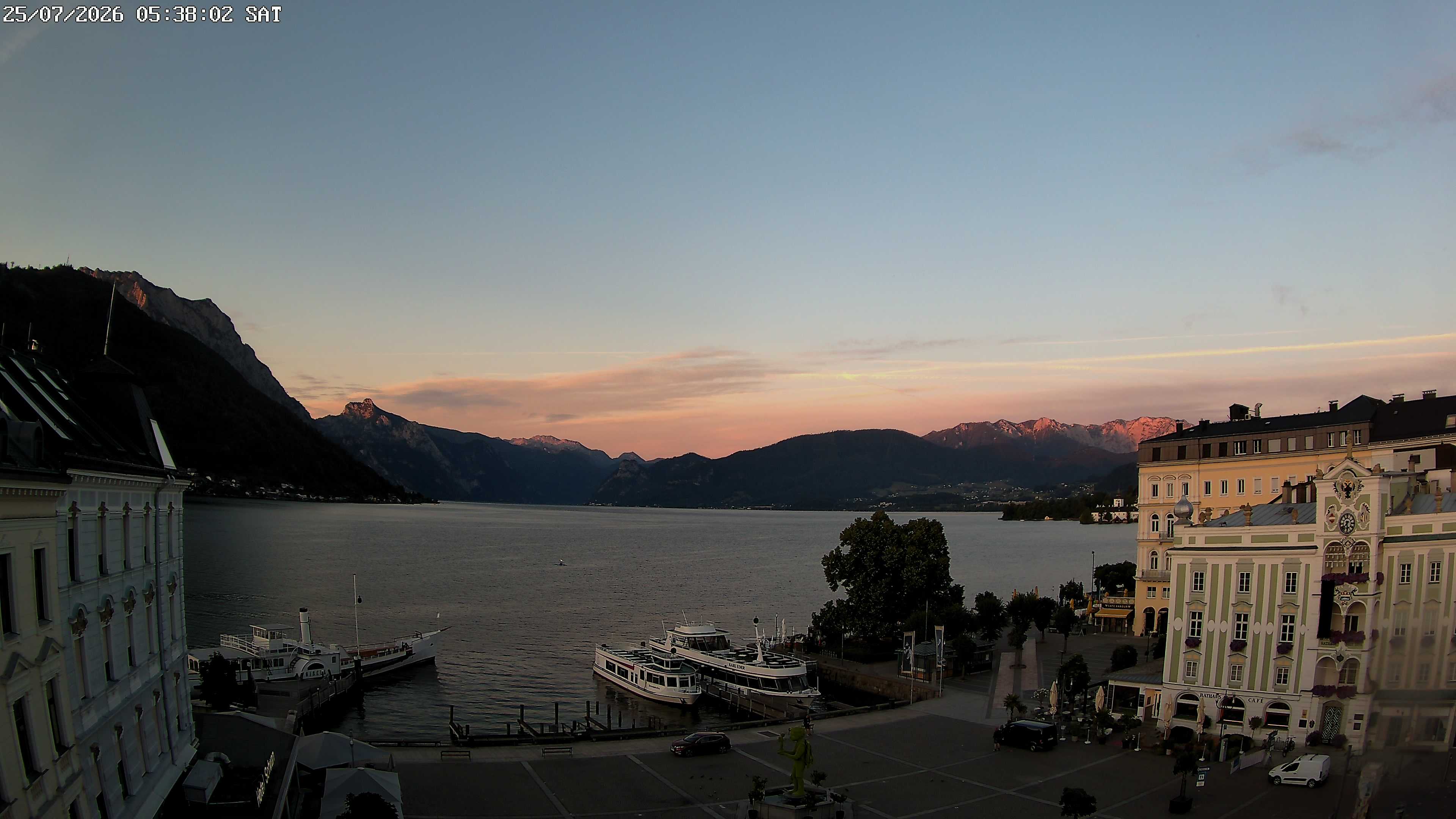 Webcam Rathausplatz Gmunden