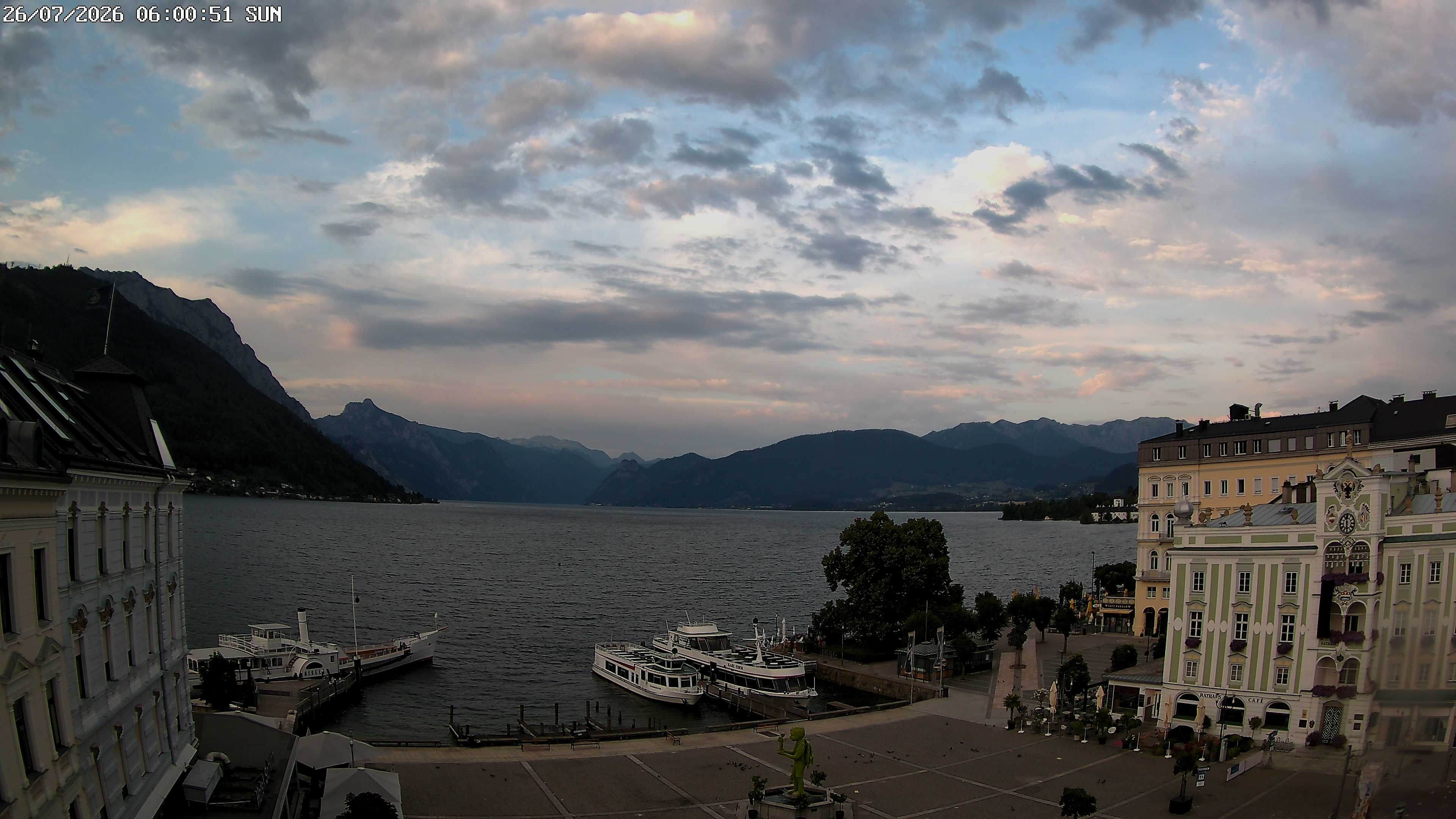 Webcam Rathausplatz Gmunden