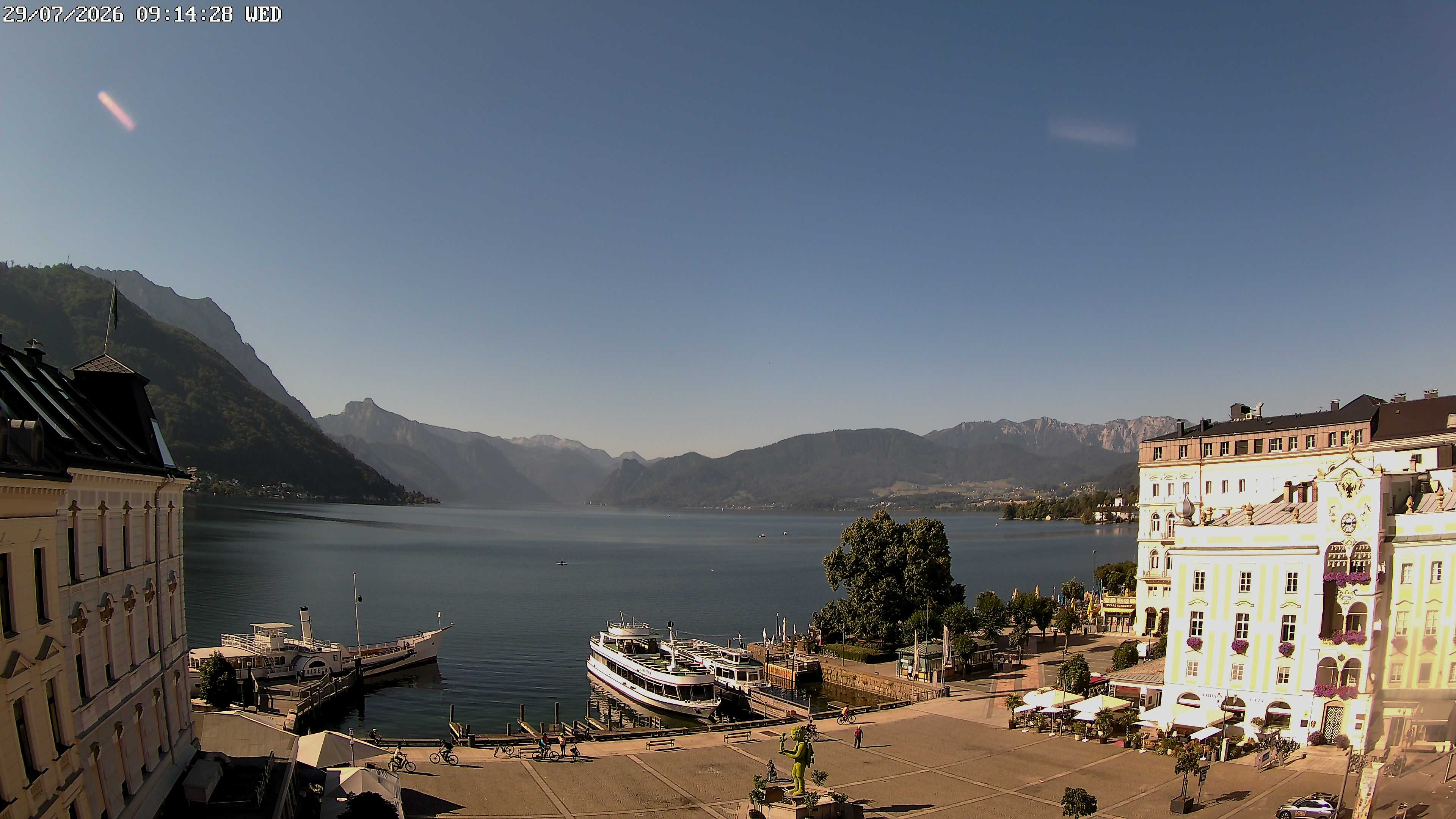 Webcam Rathausplatz Gmunden