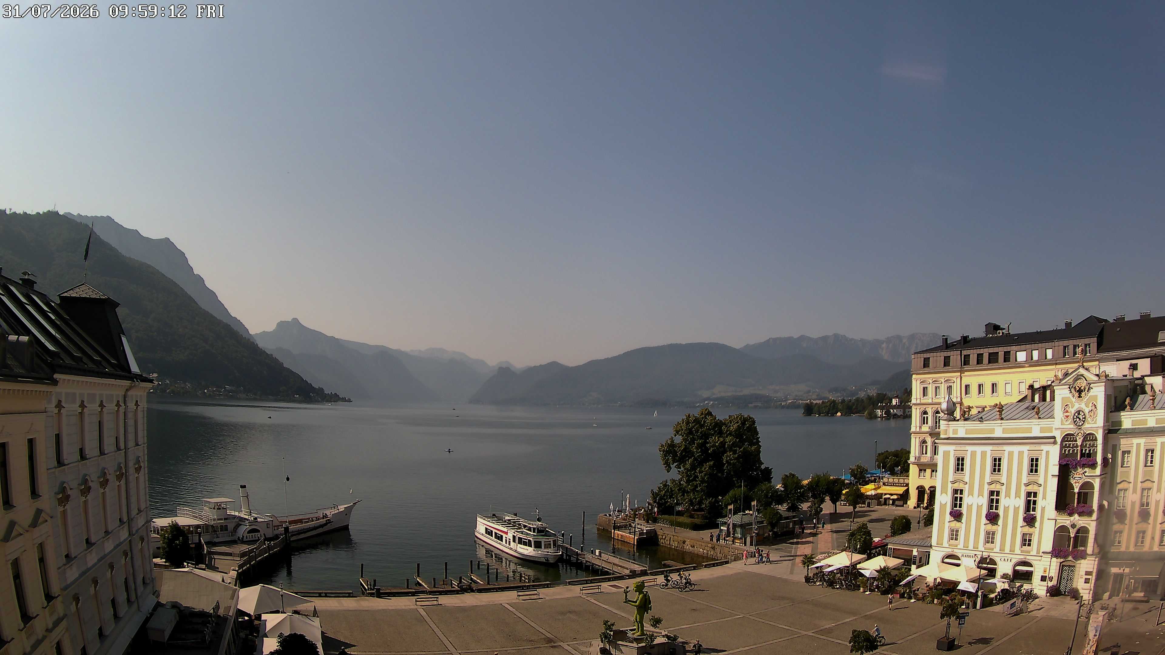 Webcam Rathausplatz Gmunden