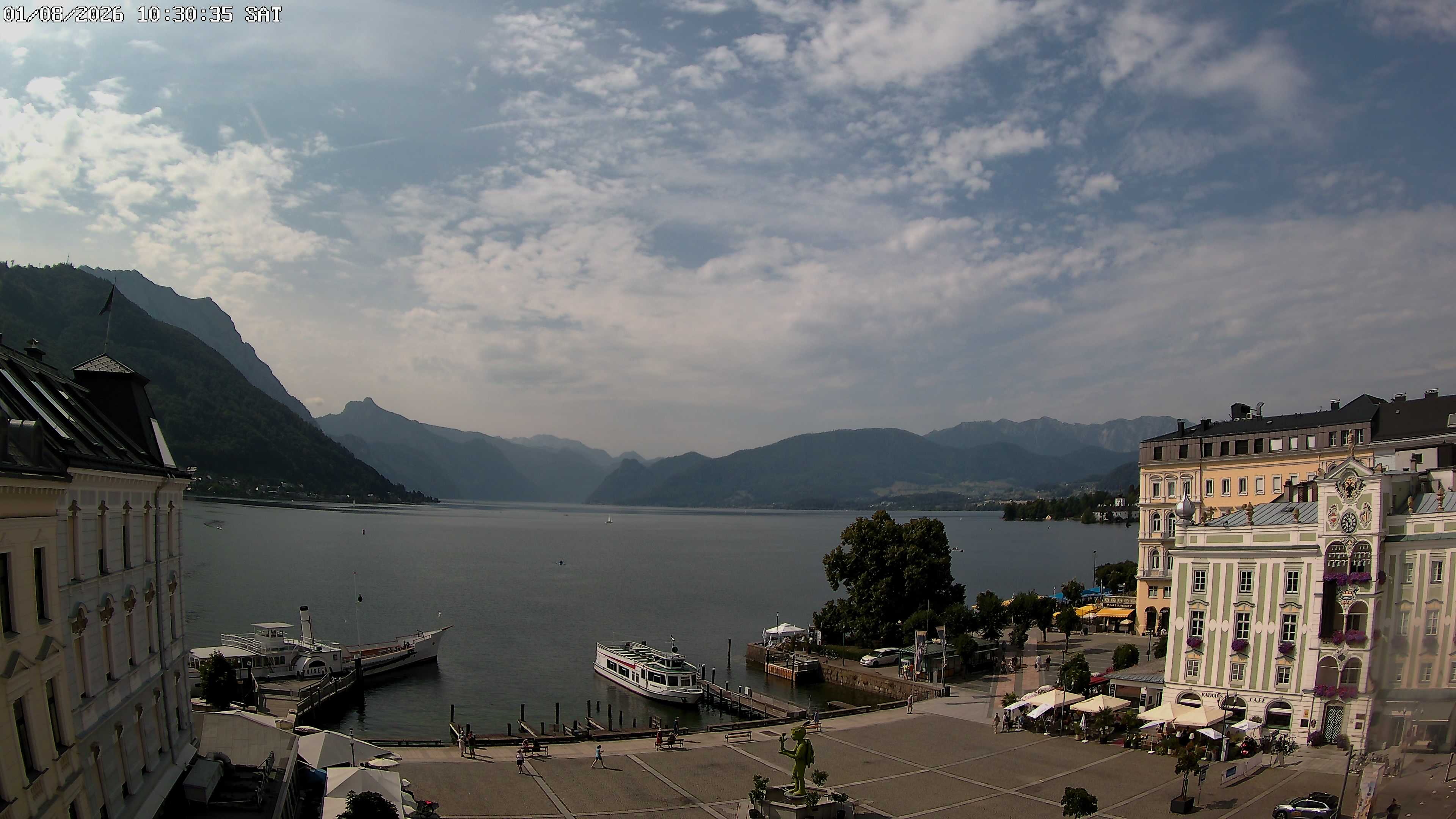 Webcam Rathausplatz Gmunden